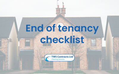 Our end of tenancy checklist!